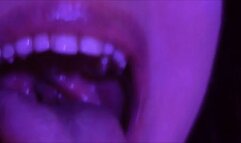 Vore and Divided Uvula Play with a Giantess