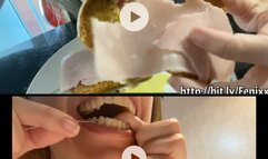 BREAKFAST AND DENTAL FLOSS