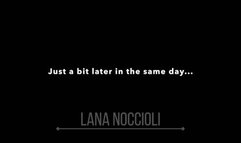 Lana Noccioli in Footjob - Naughty Solesjob with WET PUSSY out