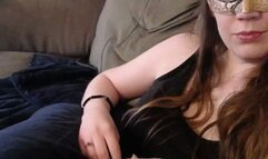 Giving you the gloved middle finger