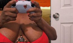 Giantess and Teenie Watching Tv in Giantess Cave 1080