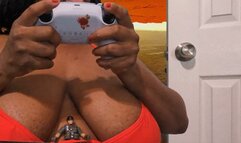 Giantess and Teenie Watching Tv in Giantess Cave 4k