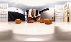 QIQI Tread on Little Bread 360VR MP4