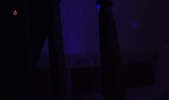 Girl used as a human ashtray