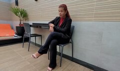 THE CRUEL NURSE APPLYING SEVERE TREATMENT ON THE SLAVE'S THROAT - BY GABRIELA BLOND - CLIP 1 IN FULL HD