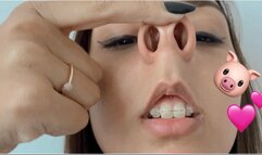 Noseplay + Ahegao face