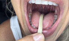 I accidentally swallowed you with my pasta