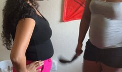 Latina girl gets spanked part XIV