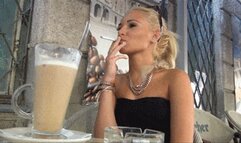 Candy Smoking on the terrace! (Remastered) (MP4 FULL HD)