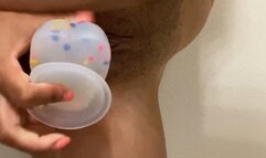 Stretching Out My Tight Pussy with My Dildo