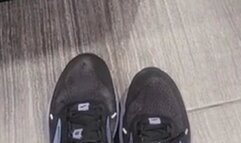 Relaxing my feet after working out