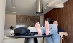 After work - FEET VINI FOOT SIZE 14