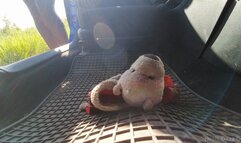 Candid Plushie Trample Green Platform Heels Mazda