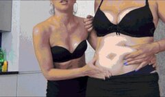 DEEP PUNCHING IN FAT BELLY (bf)