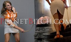 Tears on the 3rd stroke of Miss Grangers cane