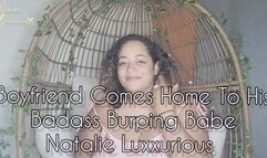 Boyfriend Comes Home to Sexy BBW Burping GF