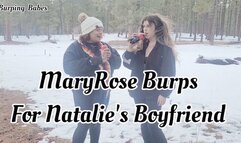 MaryRose Burps for Natalie Luxxurious's Secret Burp Fetish Bf