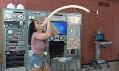 Nadia Practices Her Balloon Swallowing TRick - 1080p MP4