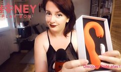 Nicoletta tests the new toy Joi Honeyplaybox - Big hairy pussy orgasm with contraction 4K