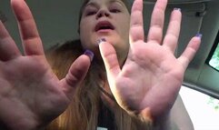 Worship My Hands And Palms Close Up (MP4) ~ MissDias Playground