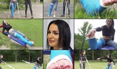 Dianna LLC curtching in the Park (in HD 1920X1080)