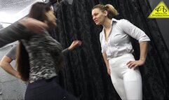 Dolly and Thomas bellyboxing Viktória