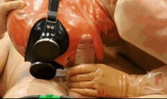 Fetish rubber couple in medical clinic - Part 2 of 2 - The hot fuck