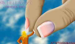 Michellivera: Chapter Two - Giantess Comic