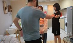 Tortoiseshell and four horses binding experience (Chinese model QingNing)