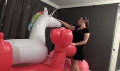Sexy Inflatable Humping & Cutting Fun With Melanie Hicks - PART 1 (HD 1080p MP4)