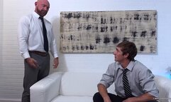 Logan Foot Worshiped By His Boss