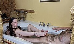 Sexy Steamy BathTub Foot Fuck (4K - UHD 2160p MP4)