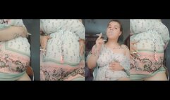 Yes, you see, pregnant again