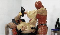 Piss and pump fucking latex bitches - Part 2 of 2