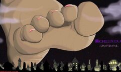 Michellivera: Chapter Five - Giantess Comic