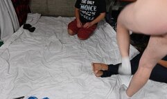 Smothered cock and balls massage (4k)