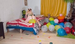 Galas Balloons Foot Popping Custom - mp4