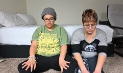 Astrid and Dylan pose together (1080)