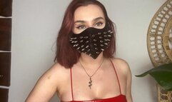 Chastity talk and latex ass worship