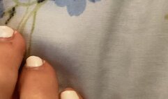 Cracked toenail polish