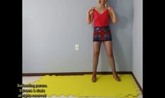 394 kicked from behing in testicles