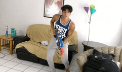 Giant Shrinks Home Intruder for Ass Worship - Julian Jaden - Manpuppy - WMV 720