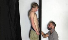 Shawn Drained At The Gloryhole