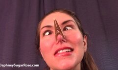 * 854x480p * A Sensual Naked Nose Pinching - Mp4
