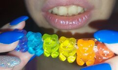 I lick a gummy bears hairpin