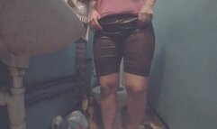 Quick farting, and brownie pushing out