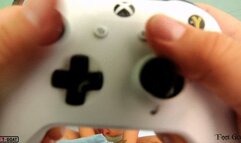 Goddess Michi mermaid footjob with cum on soles!