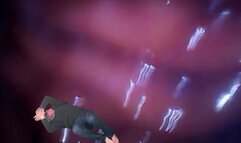 Tiny Human Inside Giantess Belly 4K