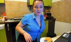 My boss overfed me for my promotion