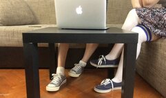 HER SHOE GOT STOLEN IN A LIBRARY - MOV Mobile Version